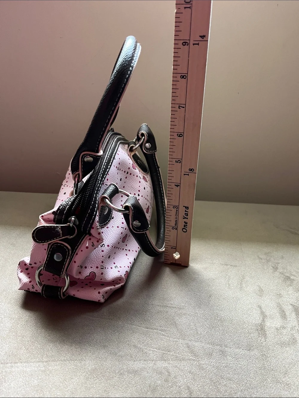 Justice Pink and Black Mini Bags